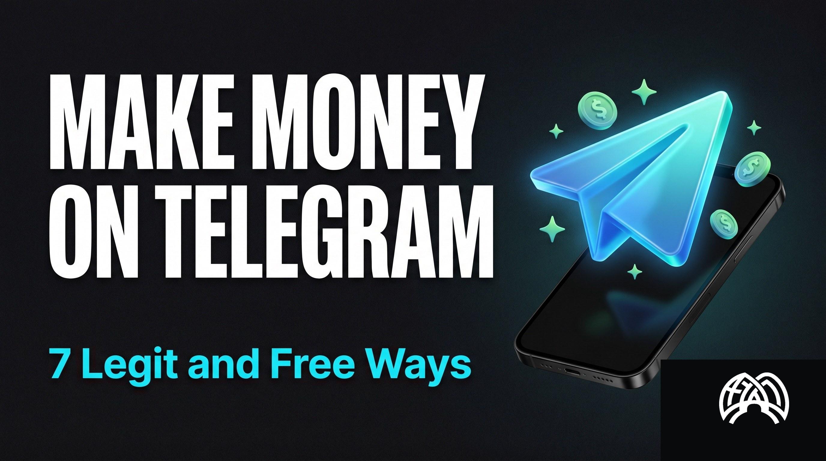 7 Legit Ways to Make Money on Telegram in 2026 (Free to Start)